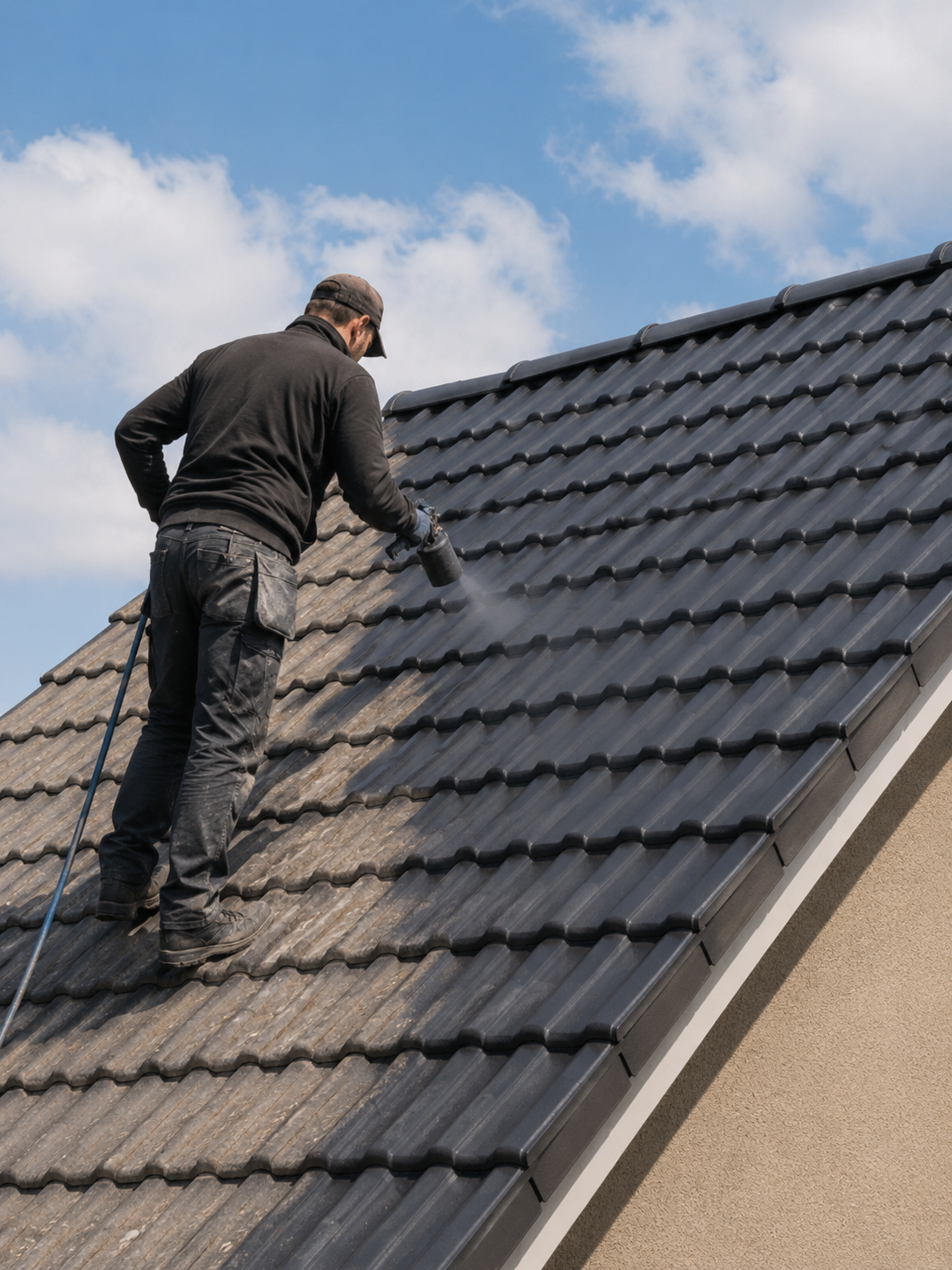 Toiture rénovée et valorisée par CR SERVICES TOITURE