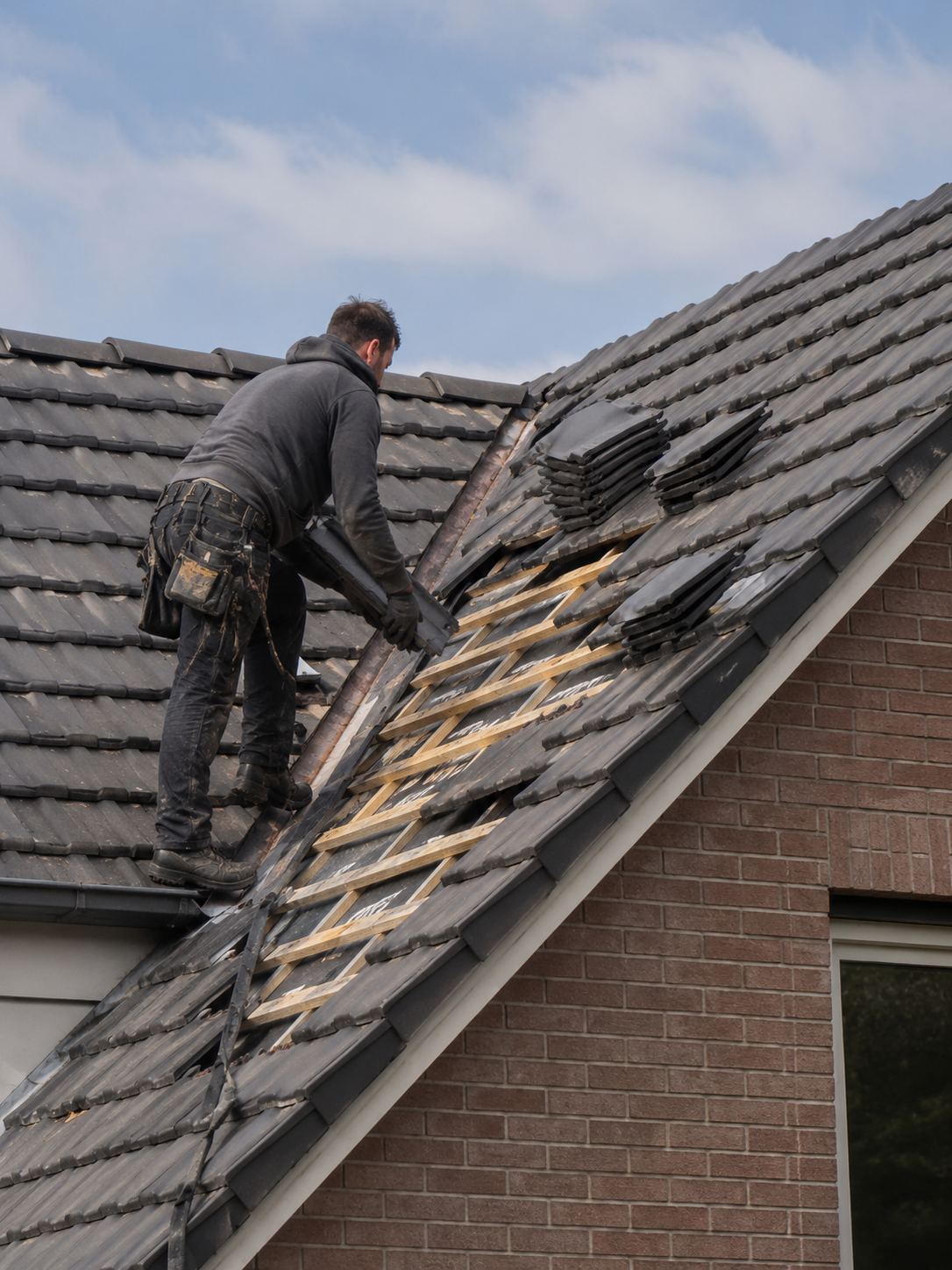 Toiture rénovée par CR SERVICES TOITURE